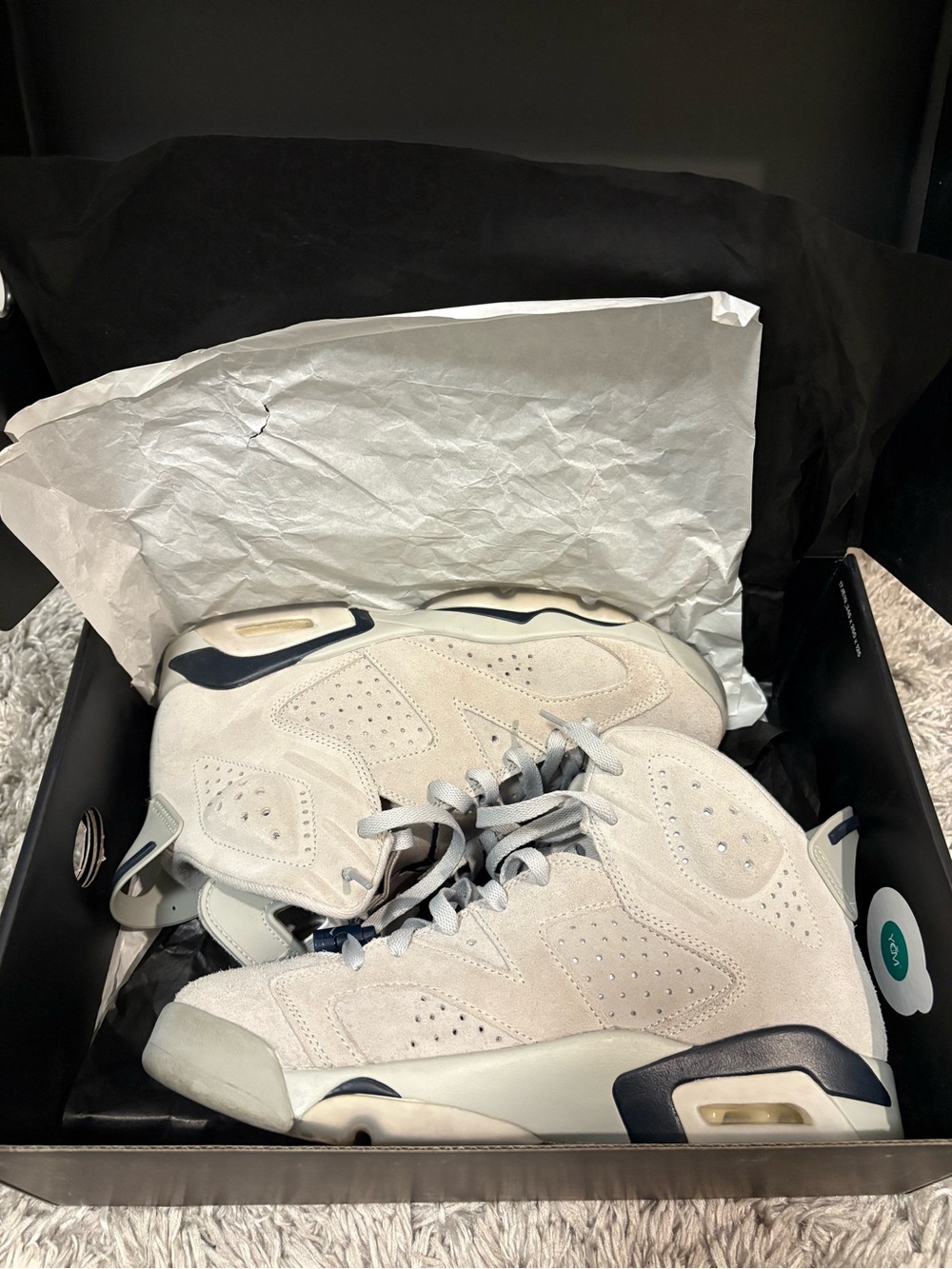 Nike Air Jordan 6 Retro 'Georgetown' sneakers